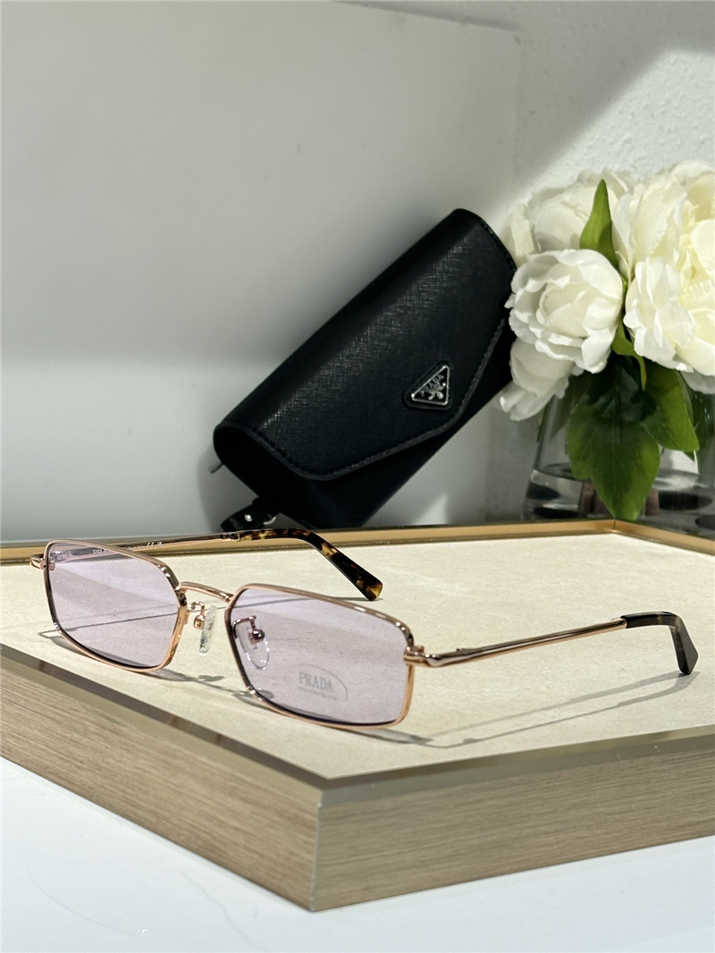 Pra*a retro ultra narrow frame sunglasses