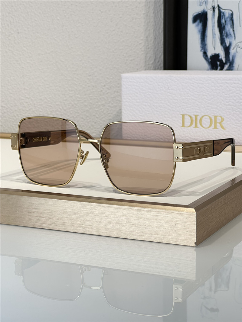 D10r metal square sunglasses