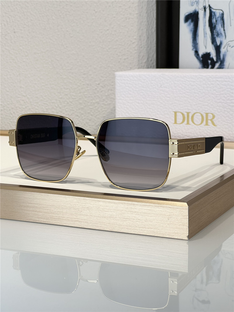 D10r metal square sunglasses
