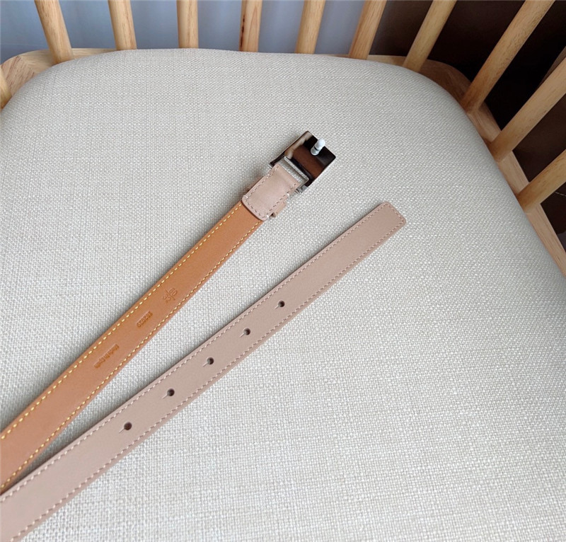 L0ew* leather narrow belt