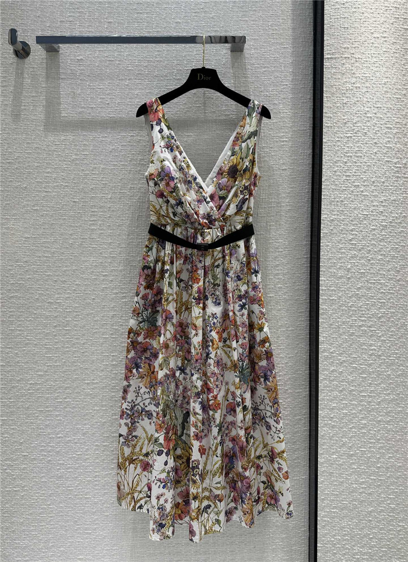D10r flare mid length dress