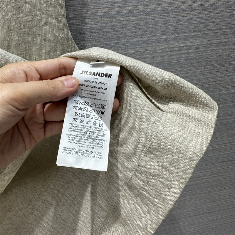 jil sander minimalist cotton and linen suit replica designer clothes