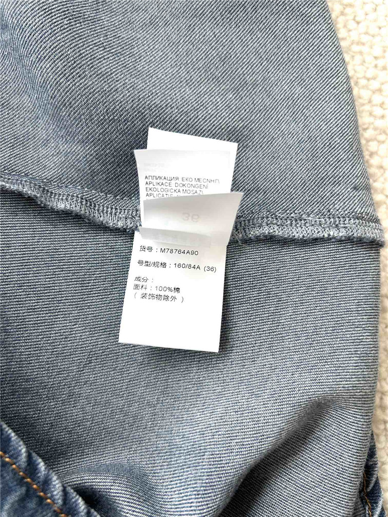 BC soft denim elastic waist short sleeve dress replicas clothes