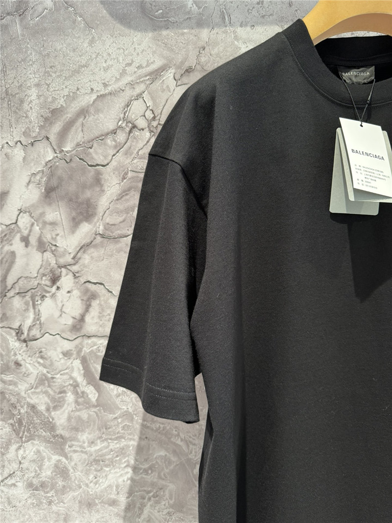 Ba1en*iaga classic cola embroidered t-shirt replica clothing