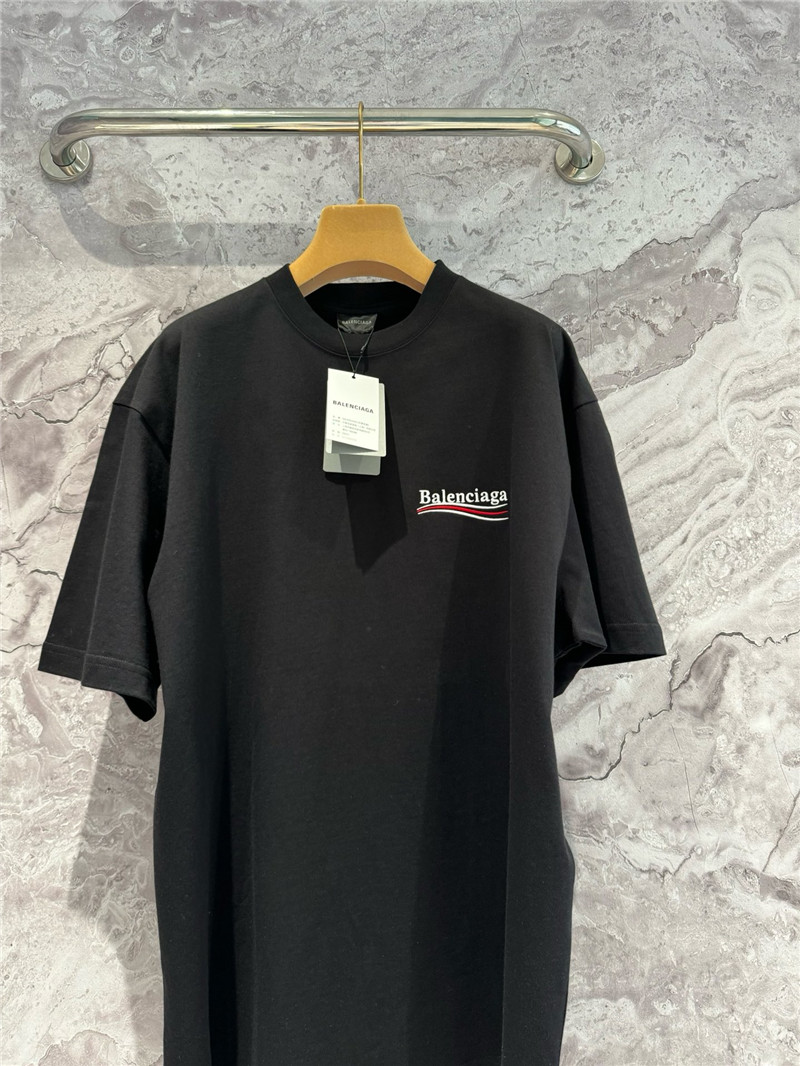 Ba1en*iaga classic cola embroidered t-shirt replica clothing