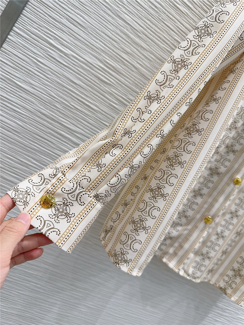 Ce1i*e ruffled shirt replica d&g clothing