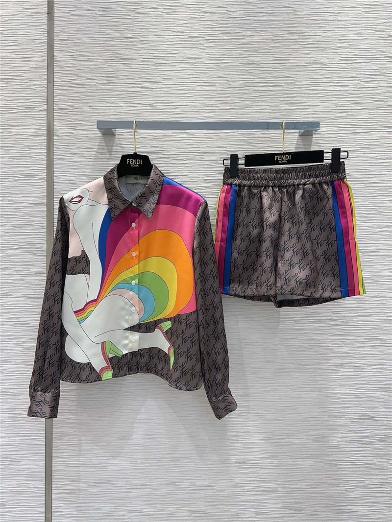 F**di casual shirt suit replica designer clothing websites