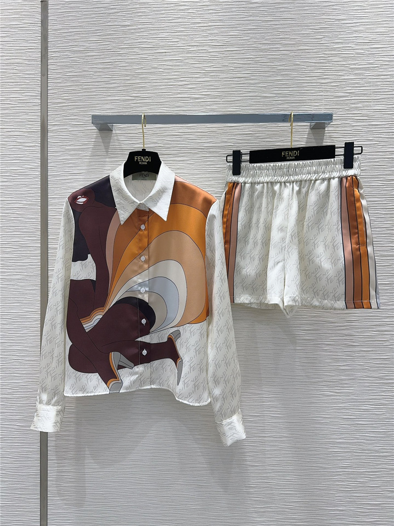 F**di casual shirt suit replica designer clothing websites