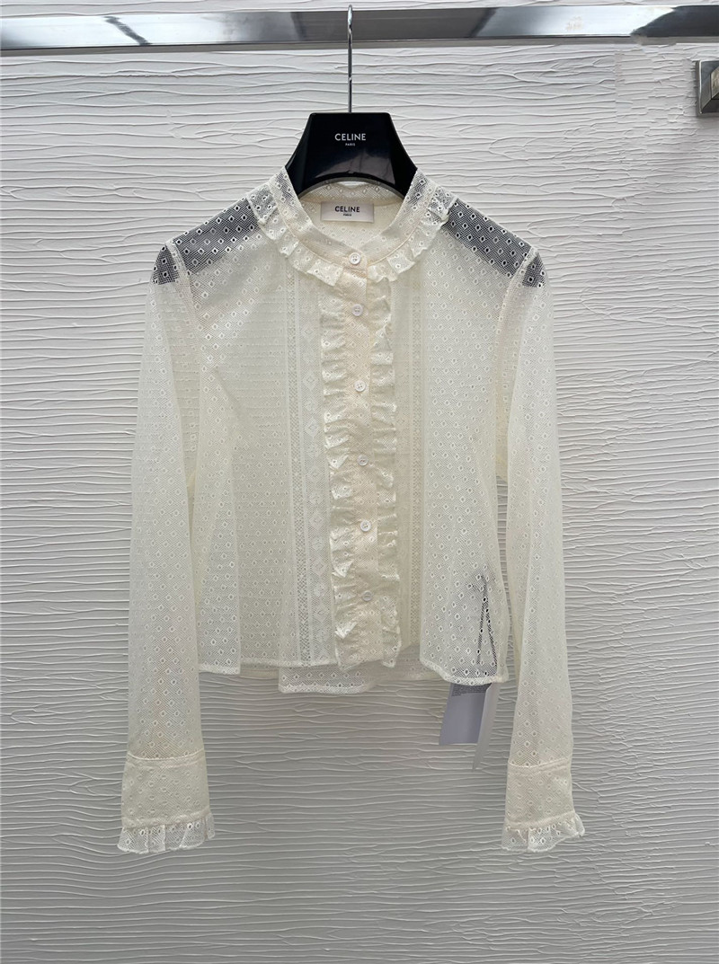 Ce1i*e new hollow cardigan replica clothing sites