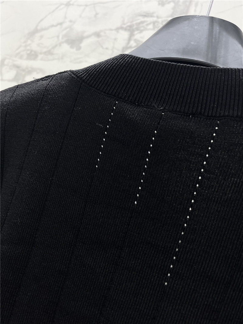 Balmain metal buckle V-neck long-sleeved replicas clothes