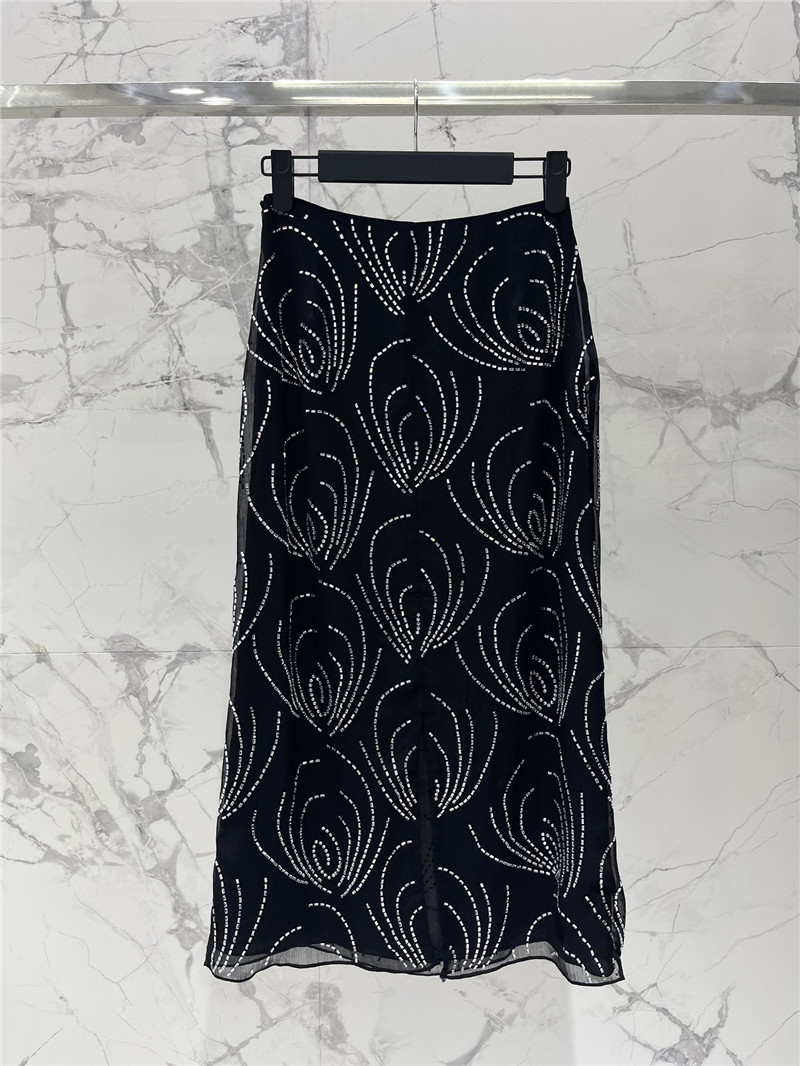 Pra*a mid length pencil skirt replica clothing sites