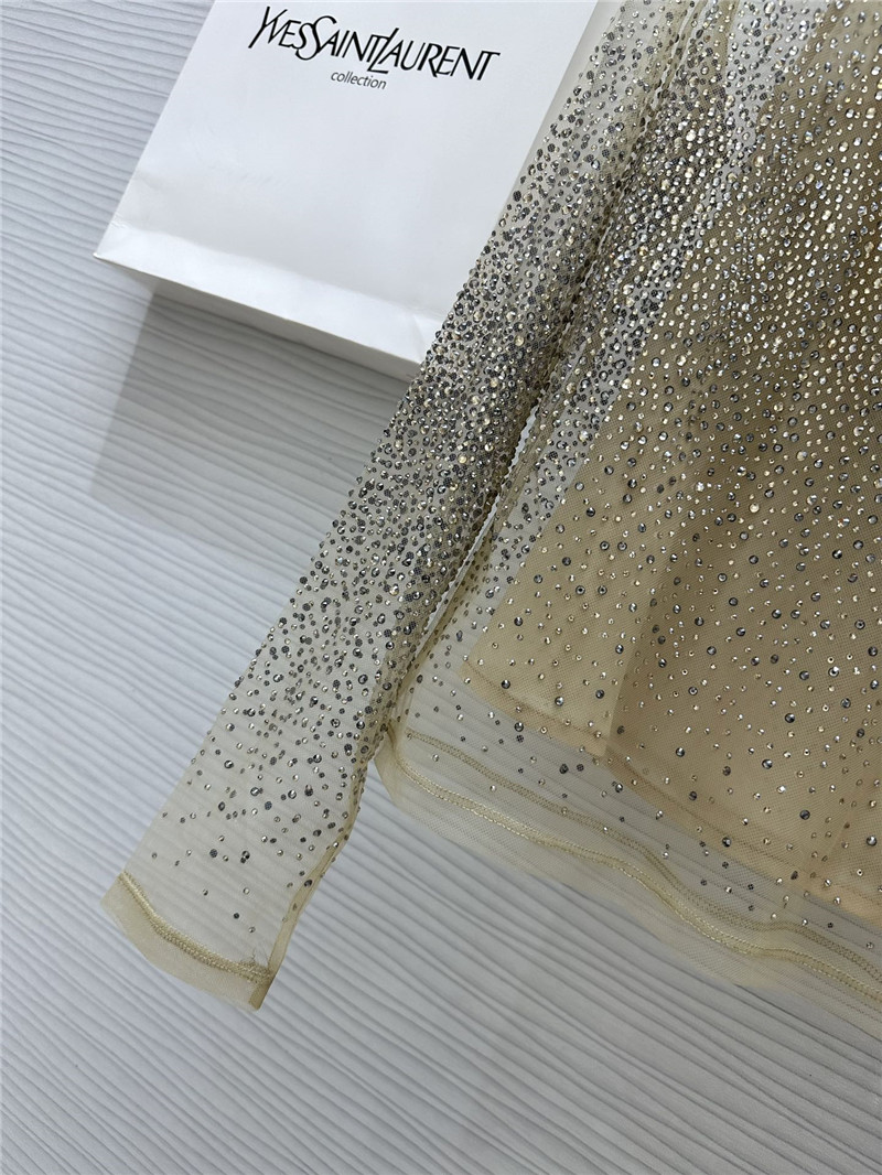 y51 full D1am0nd fried mesh top replica d&g clothing