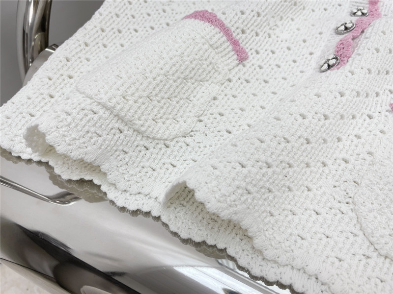 Ch**el hollow knitted camisole replica clothes