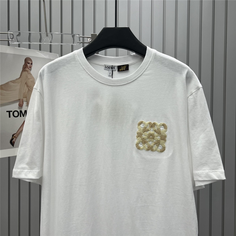 L0ew* round neck short sleeve t replica designer clothes