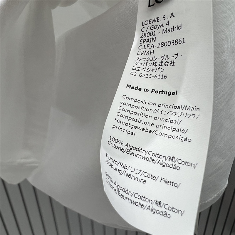 L0ew* round neck short sleeve t replica designer clothes