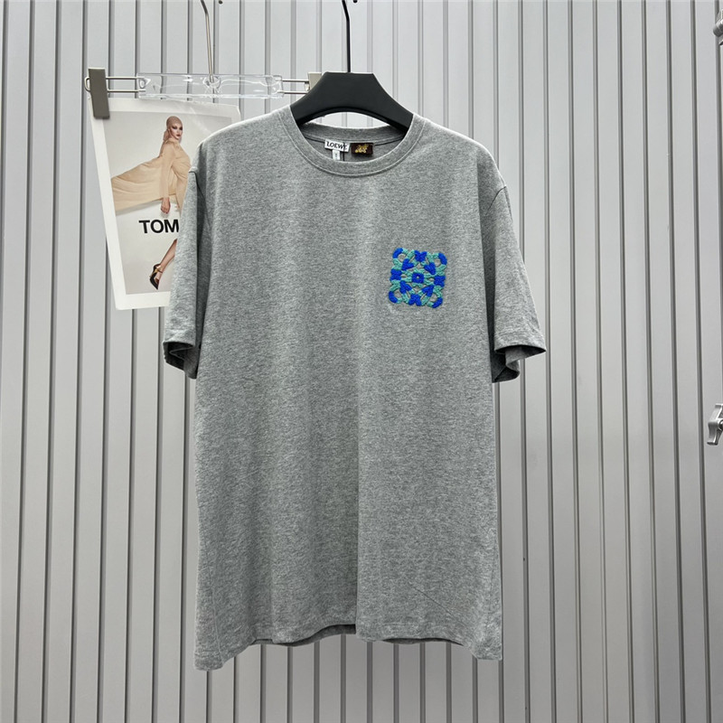 L0ew* round neck short sleeve t replica designer clothes