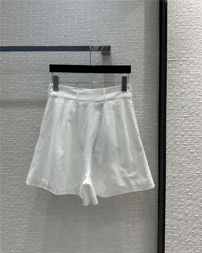 Pra*a triangle belt suit shorts replica clothing