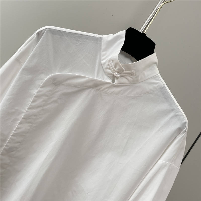 F**di new chinese button up collar shirt replicas clothes