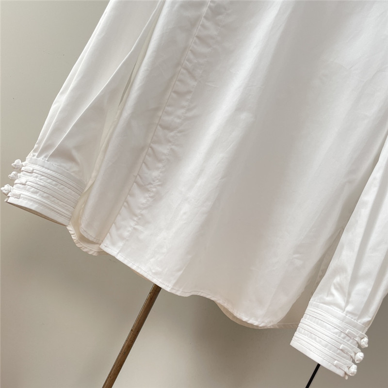 F**di new chinese button up collar shirt replicas clothes