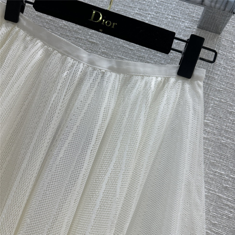 D10r hollow embroidered lace long skirt replica clothing sites