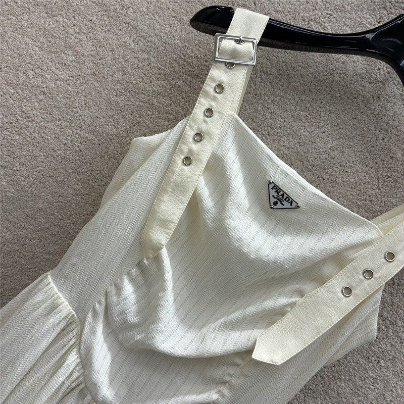 Pra*a strap dress cheap replica designer clothes