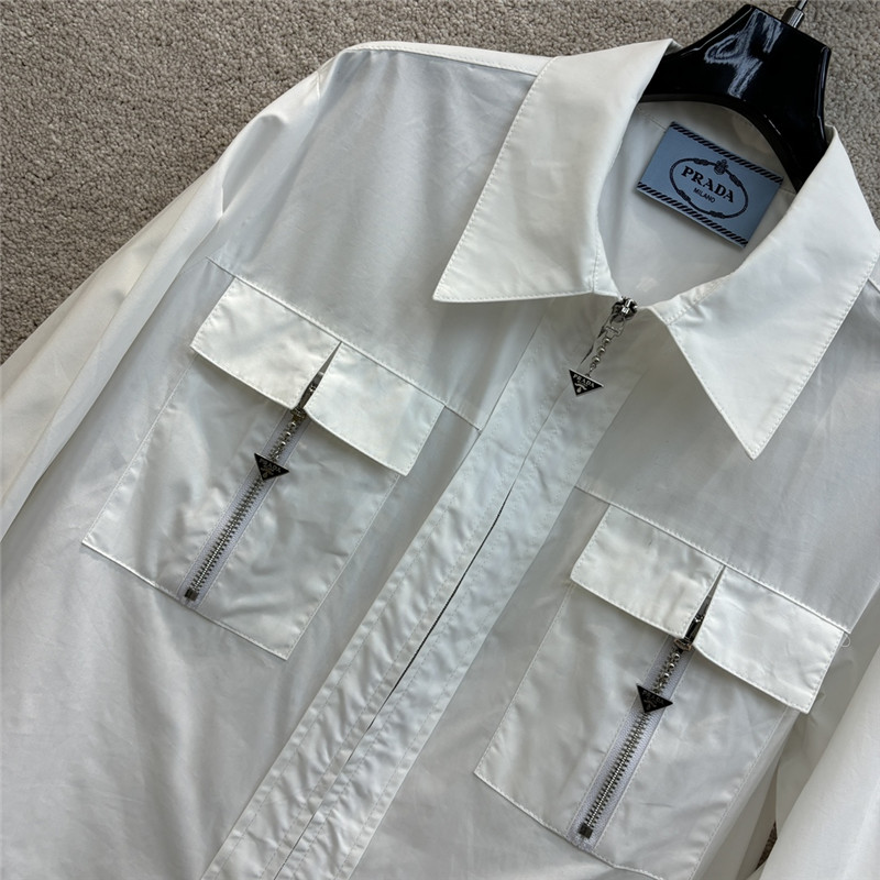 Pra*a triangle logo decorative set cheap designer replica clothes