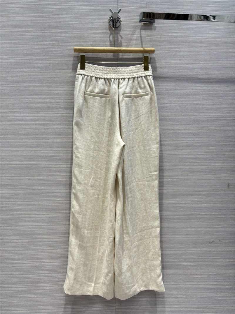 BC cotton and linen straight casual pants replica clothing sites
