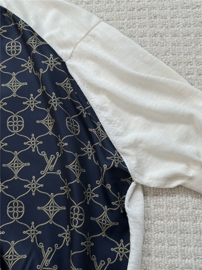 l0vis Vvtt0n lv color block knitted top replicas clothes