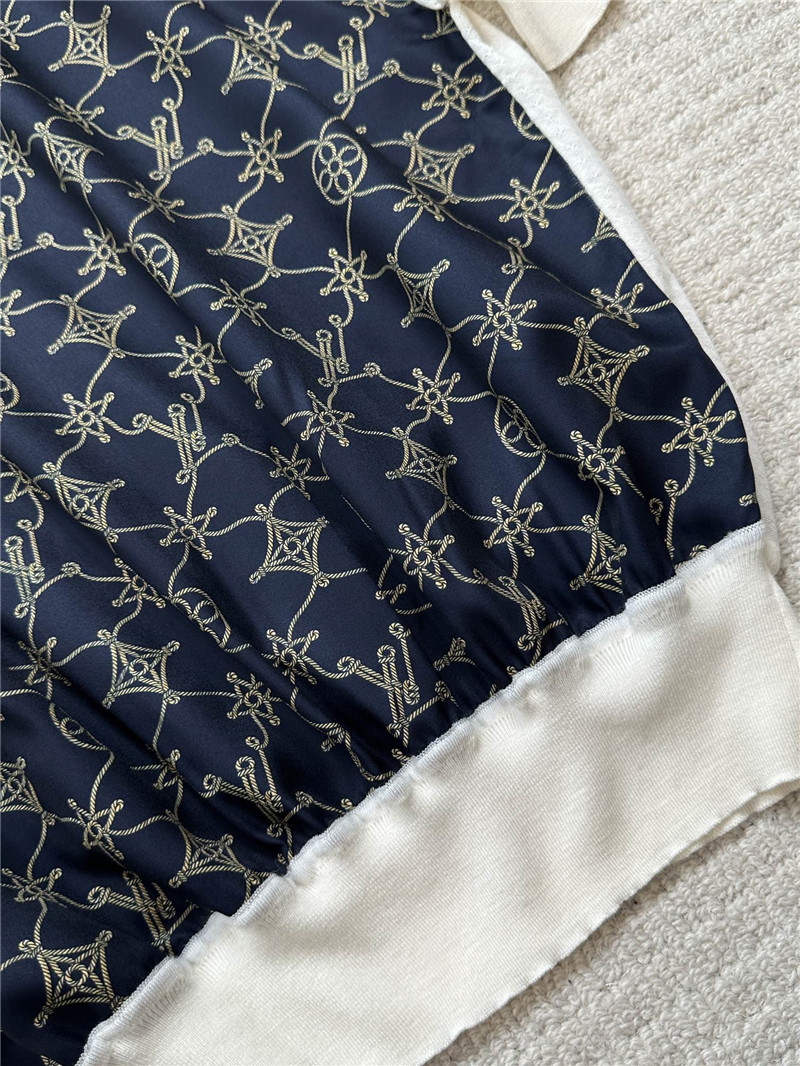 l0vis Vvtt0n lv color block knitted top replicas clothes