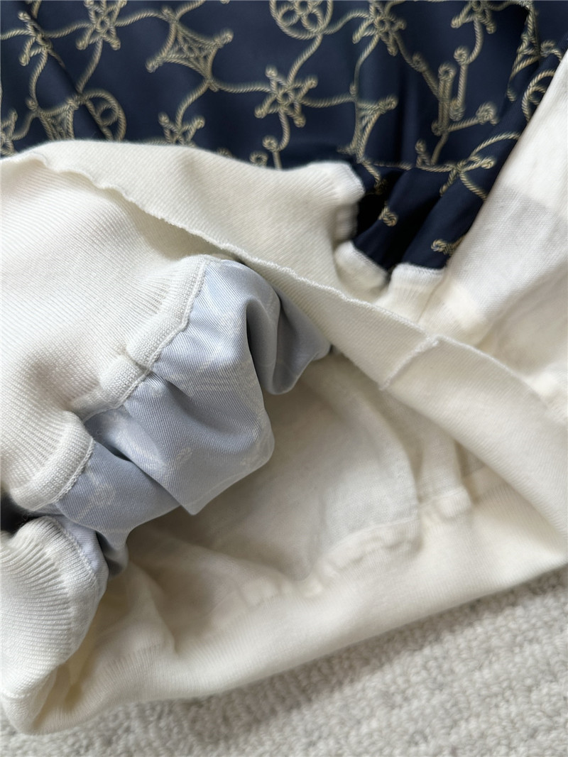 l0vis Vvtt0n lv color block knitted top replicas clothes