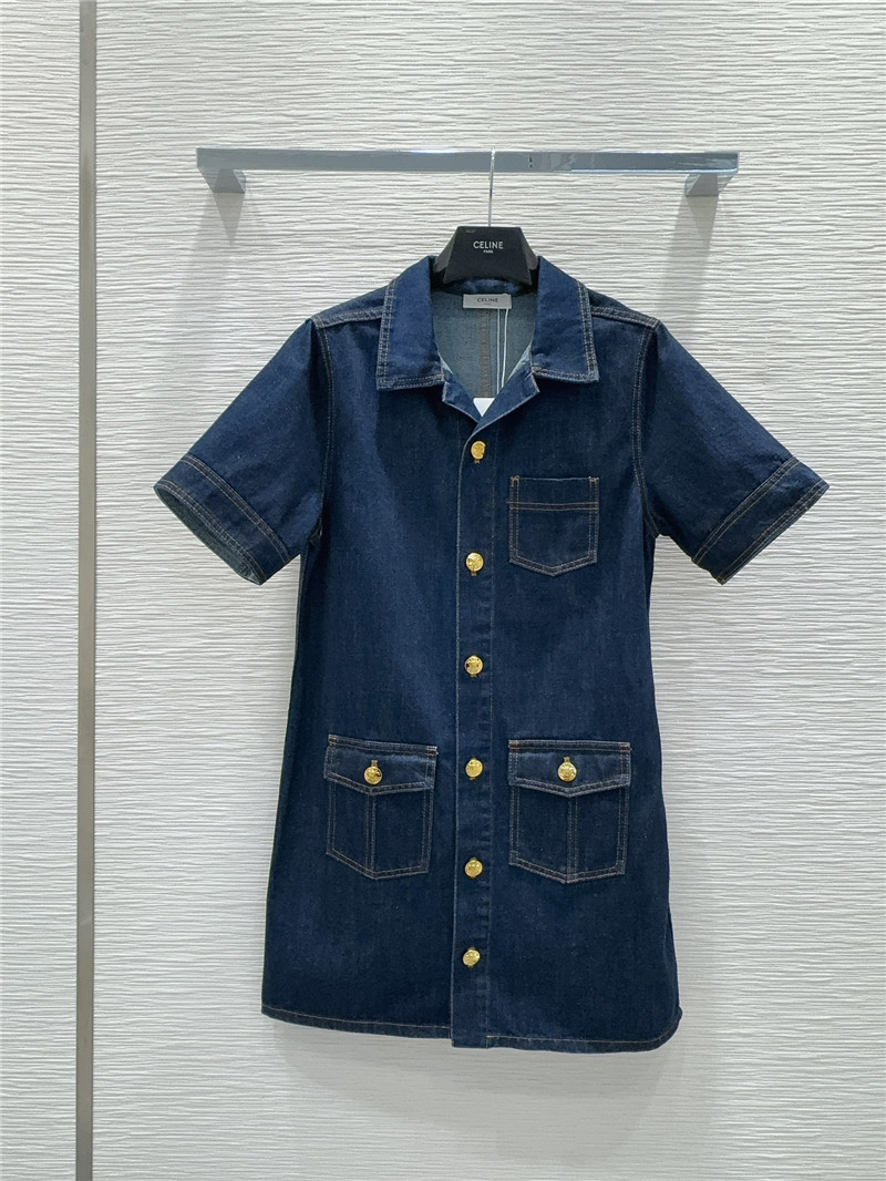 Ce1i*e denim dress replica d&g clothing