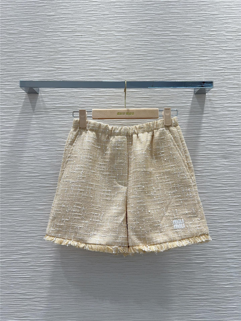 M1um1u classic style shorts cheap replica designer clothes