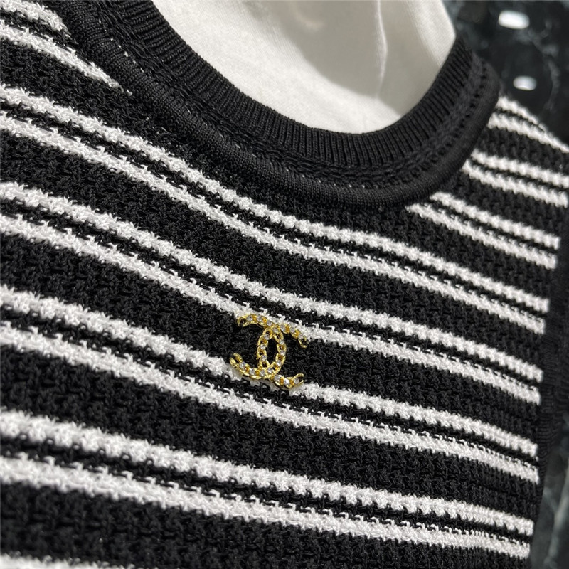 Ch**el new knitted vest replica clothing