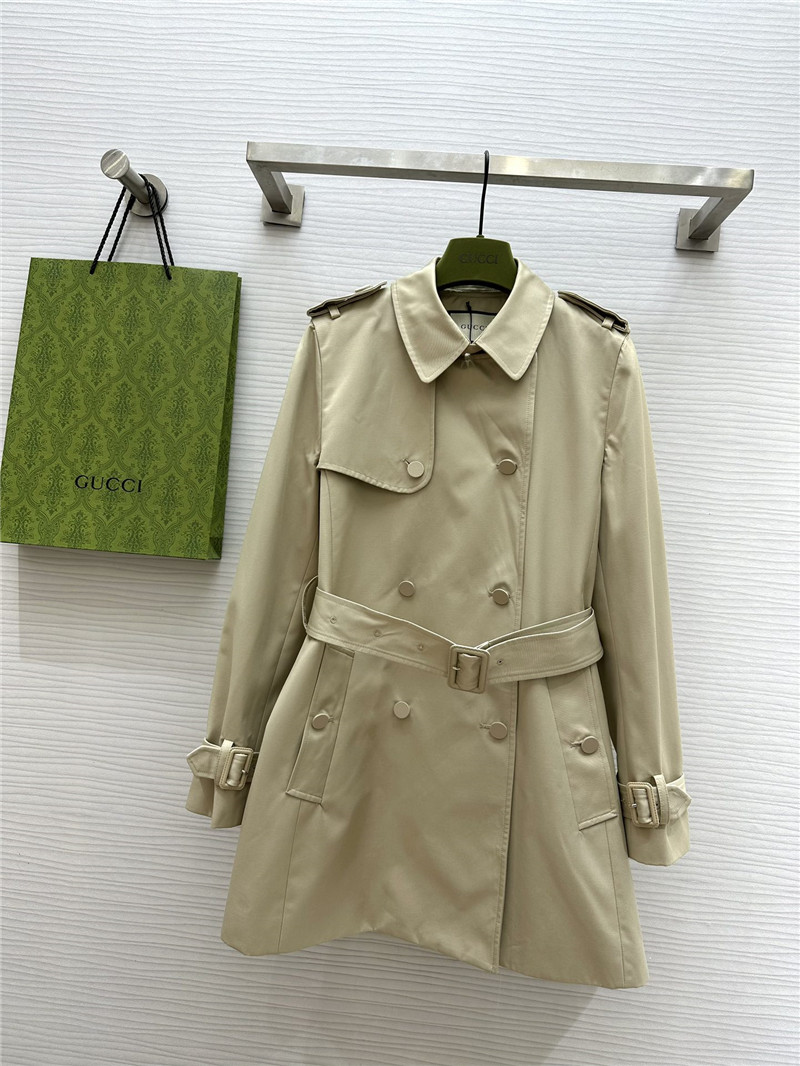 Gvc*1 double breasted trench coat replica clothing sites