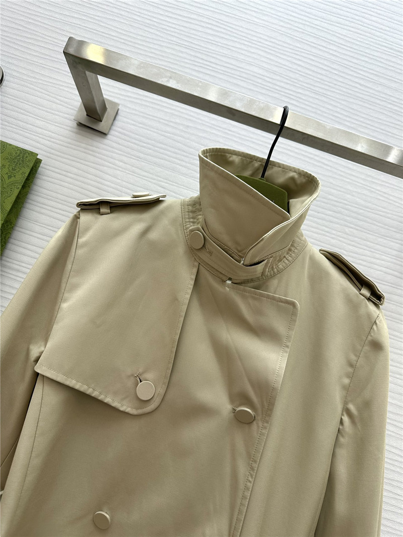 Gvc*1 double breasted trench coat replica clothing sites
