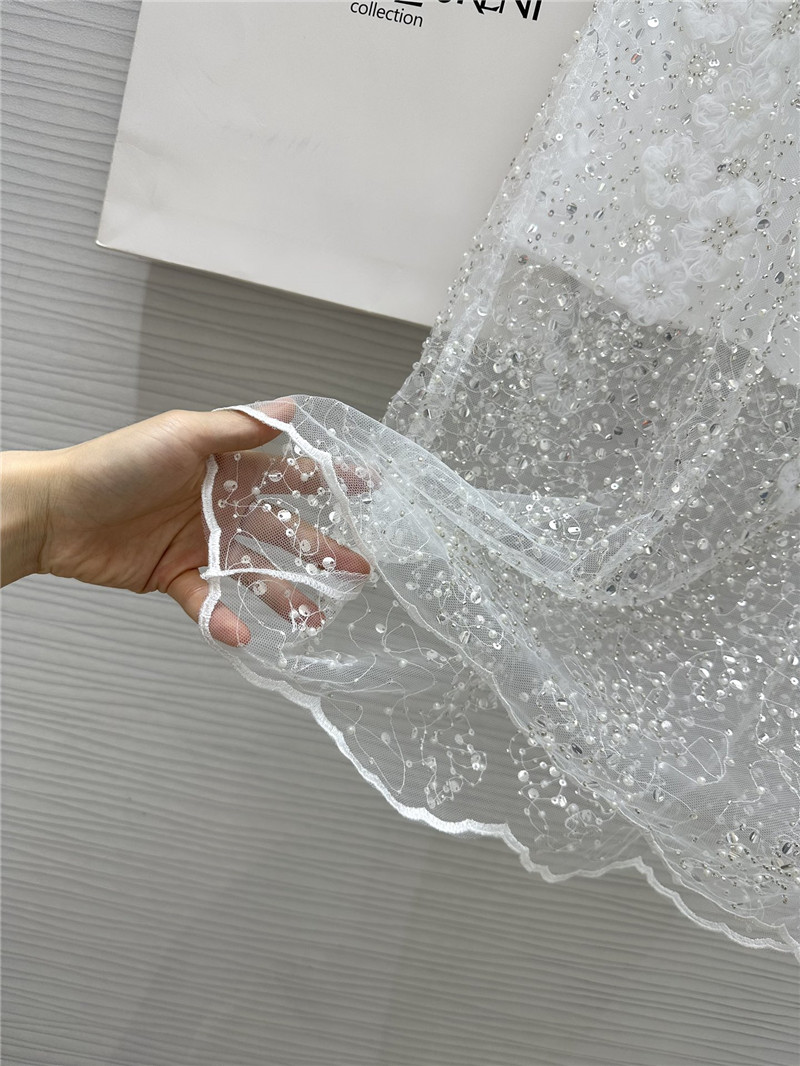 Y51 handmade flower fairy dress replica designer clothes