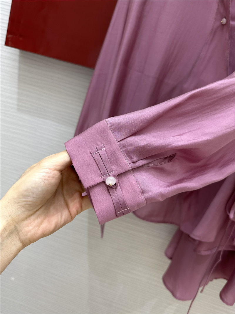 Va1e*ntin0 irregular strappy shirt + a hem skirt suit replica clothing