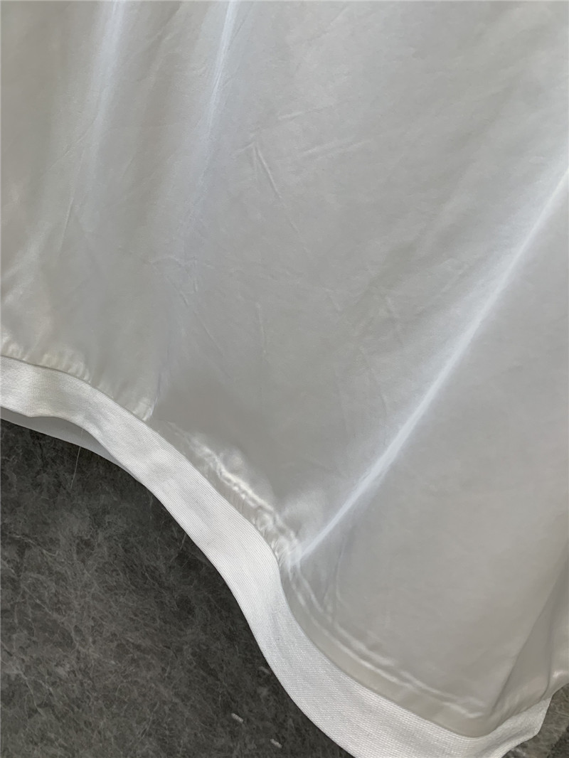 Ch**el round neck single sleeve top replica designer clothes