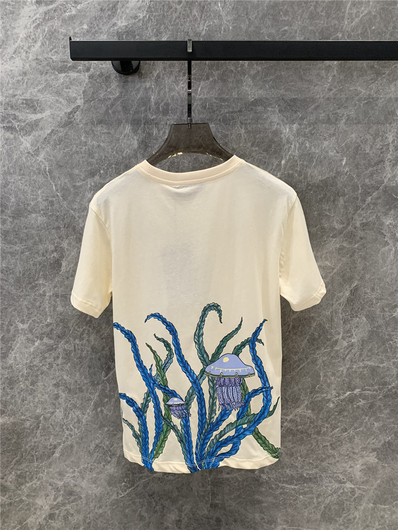 Gucci round neck short sleeve t-shirt cheap replica designer clothes