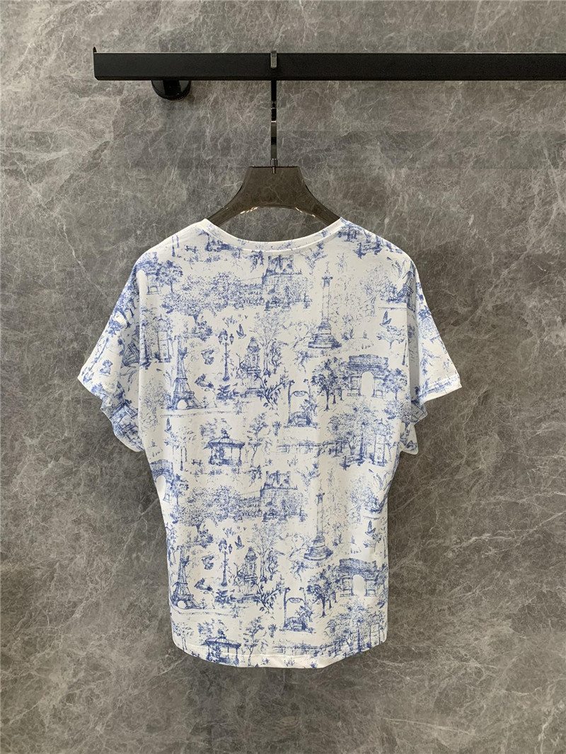 D10r printed short sleeve t-shirt replica d&g clothing