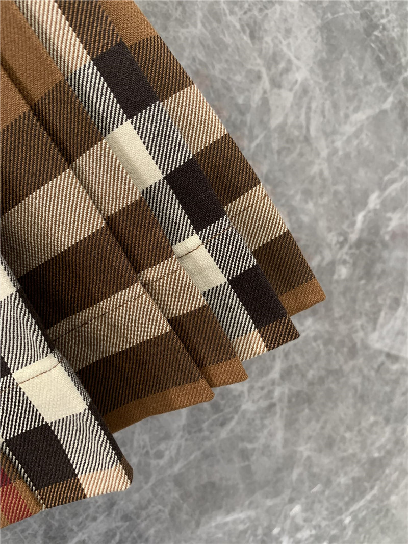 Bv*b*rry vintage plaid pleated skirt replica designer clothes