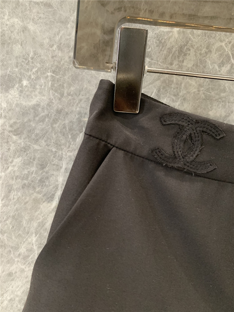 Ch**el patch embroidered logo casual shorts replica clothing