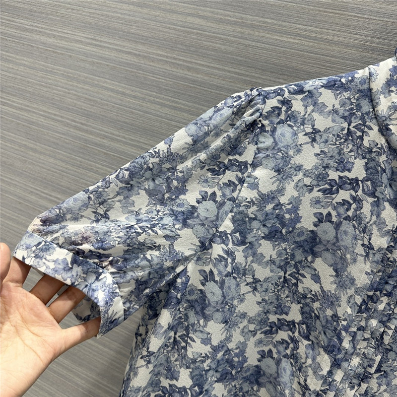 Ce1i*e retro french elegant silk shirt replicas clothes