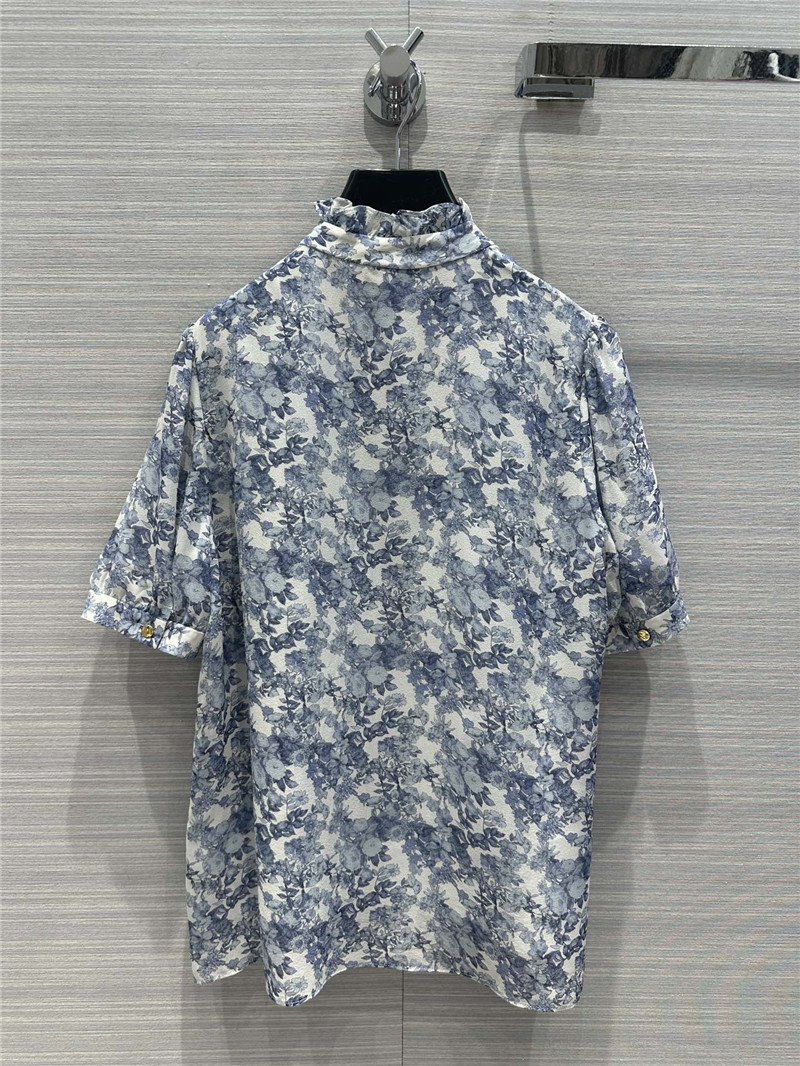 Ce1i*e retro french elegant silk shirt replicas clothes