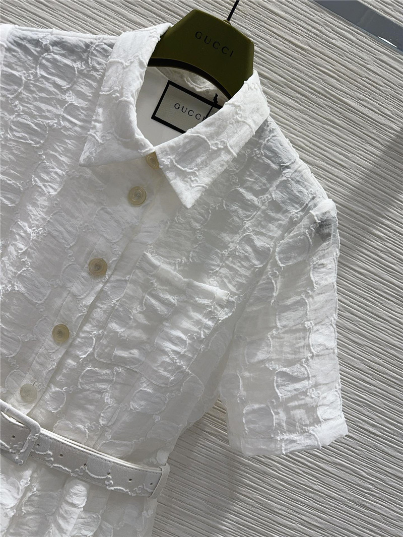 Gvc*1 semi-sheer series shirt dress replica clothing