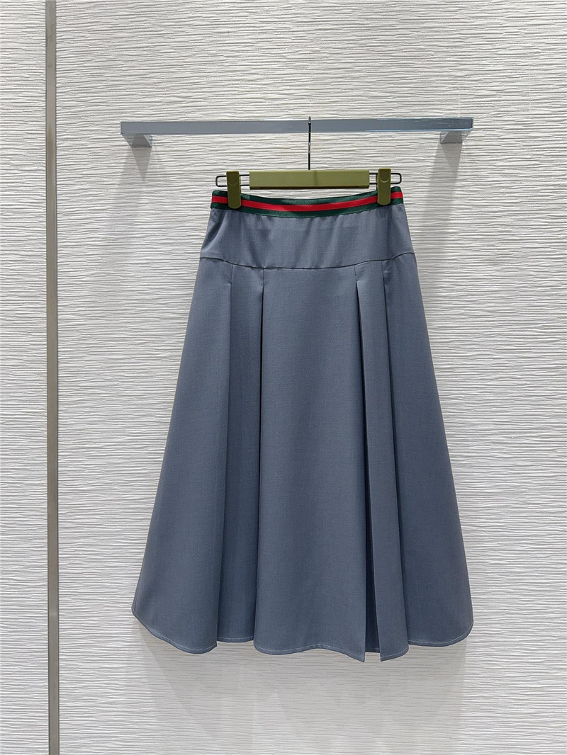Gvc*1 preppy shirt top + pleated skirt set replica clothes