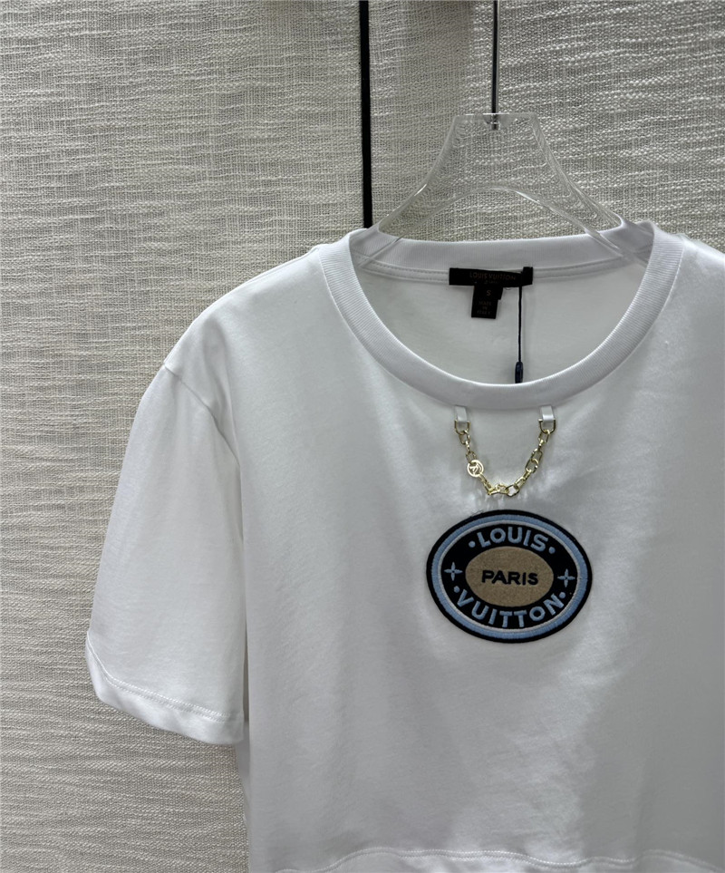 l0vis Vvtt0n lv round neck short sleeve t-shirt replica clothes