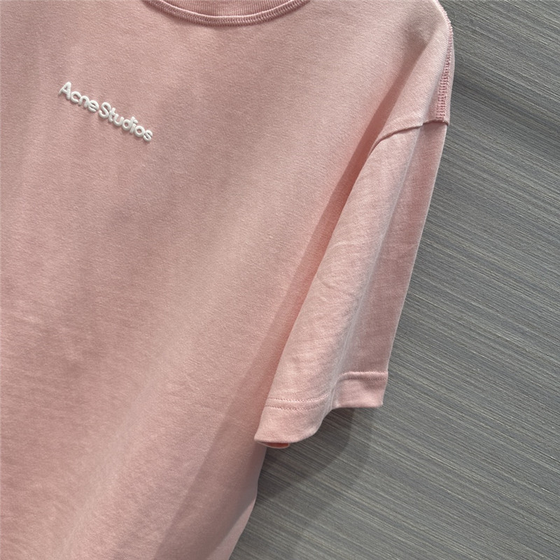 acne studios foam monogram T-shirt replica clothing sites