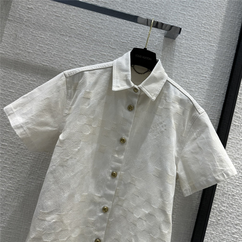 l0vis Vvtt0n lv short sleeve denim jacket replicas clothes