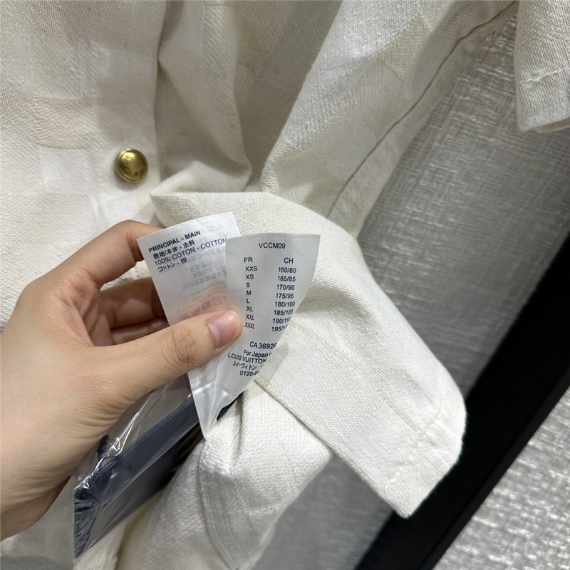 l0vis Vvtt0n lv short sleeve denim jacket replicas clothes